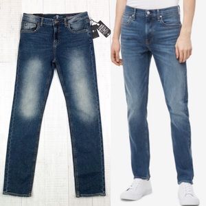 7 For All Mankind Jeans Skinny Slim Straight Denim